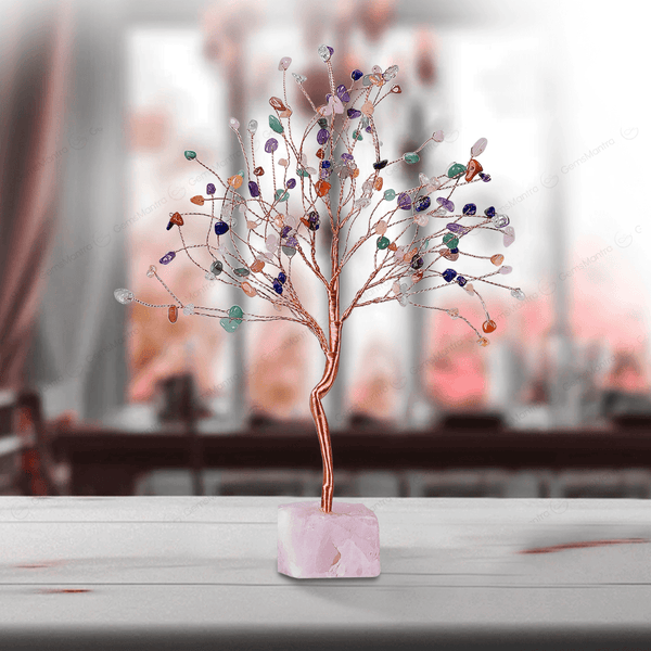 Amethyst With Agate Plate Large Tree