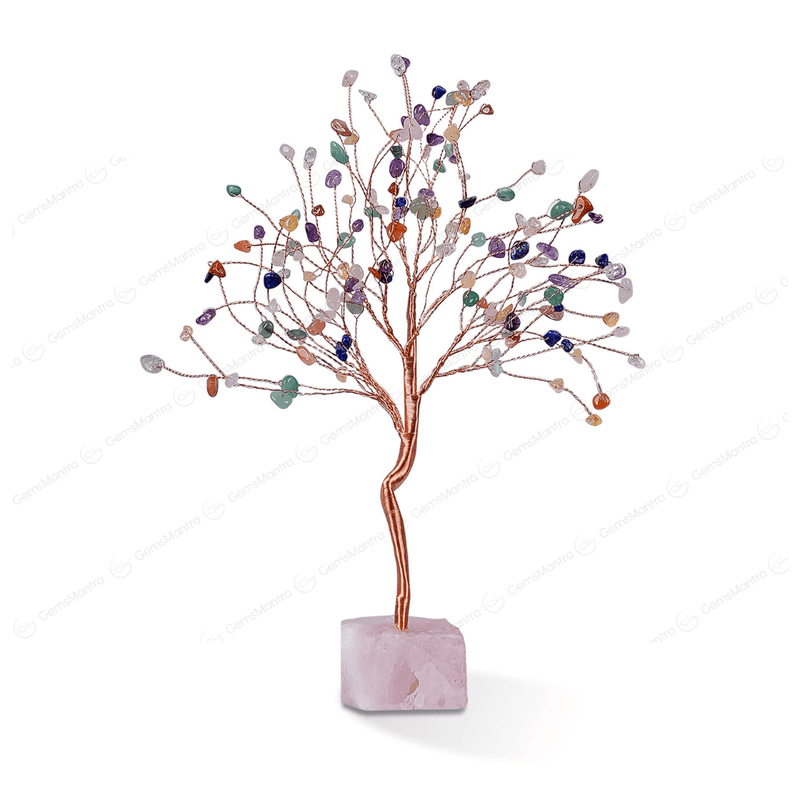 Amethyst With Agate Plate Large Tree