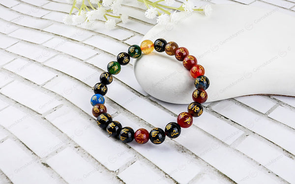 Multi Om Mani Bracelet