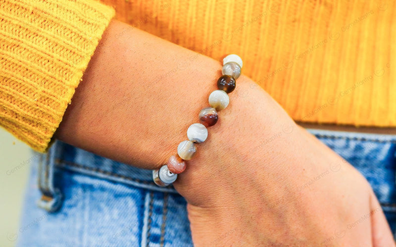 Botswana Agate Bracelet