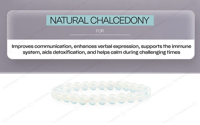 Chalcedony (Hakik) Bracelet