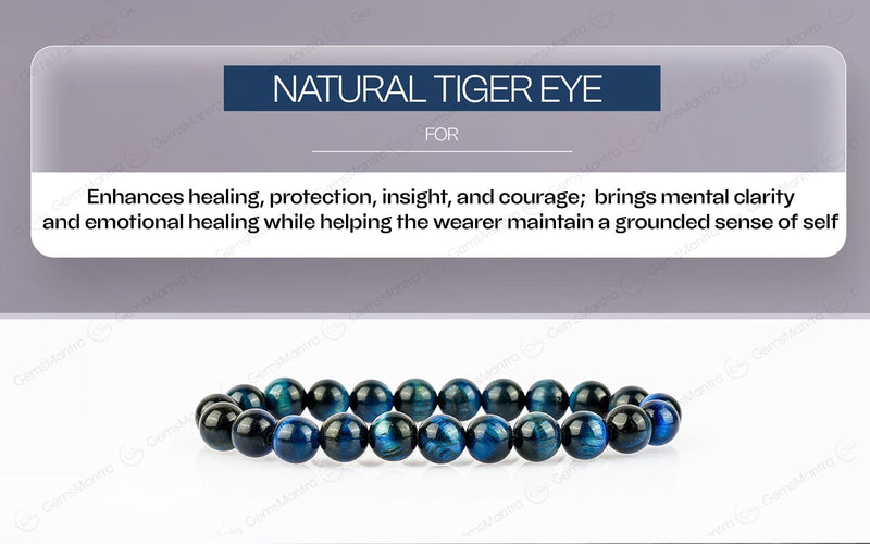 Blue Tiger Eye Bracelet