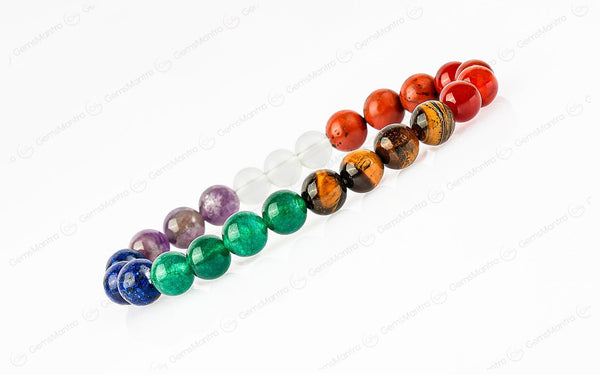 7 Chakra Jasper Bracelet