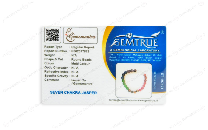 7 Chakra Jasper Bracelet