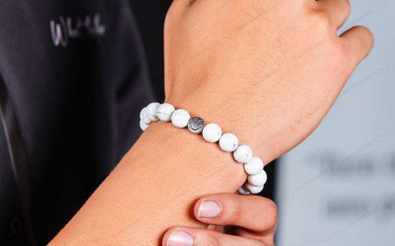 Smile Bracelet Howlite