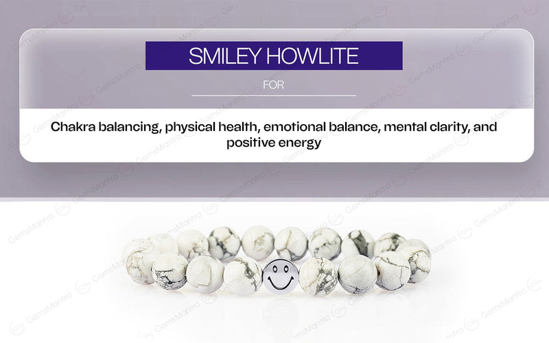 Smile Bracelet Howlite