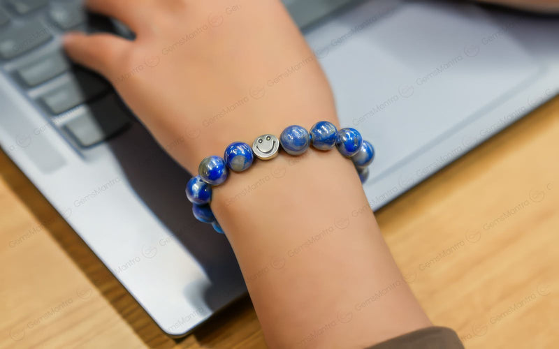 Smile Bracelet Lapiz Lazuli