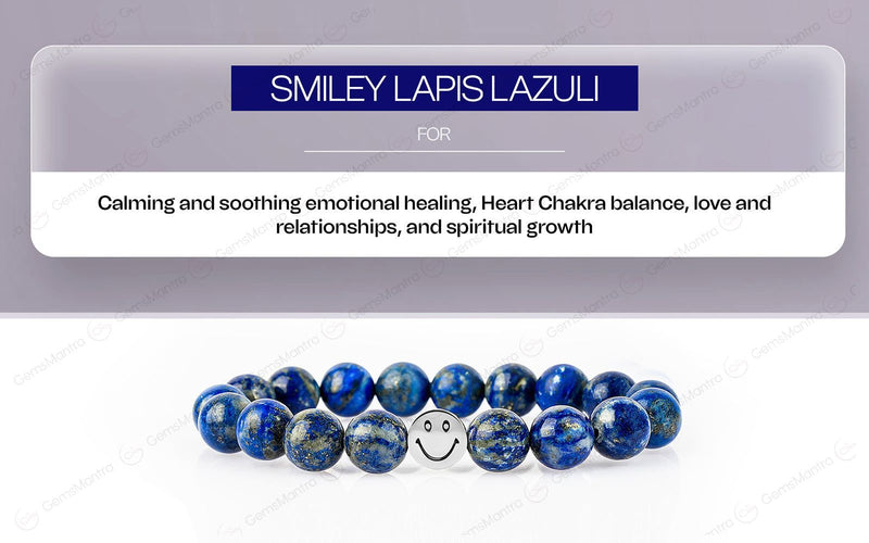 Smile Bracelet Lapiz Lazuli