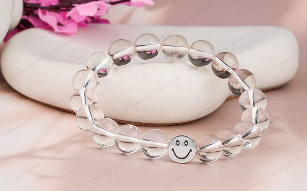 Smile Bracelet Clear Quartz
