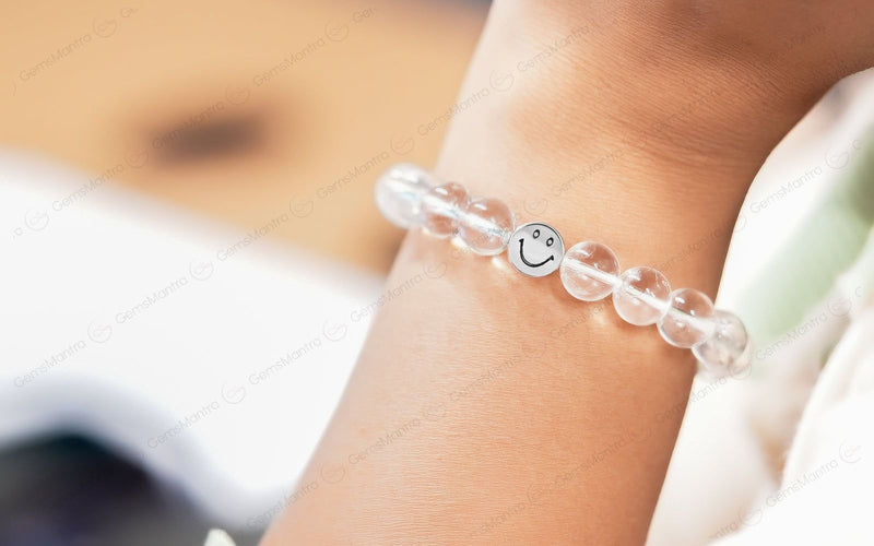 Smile Bracelet Clear Quartz