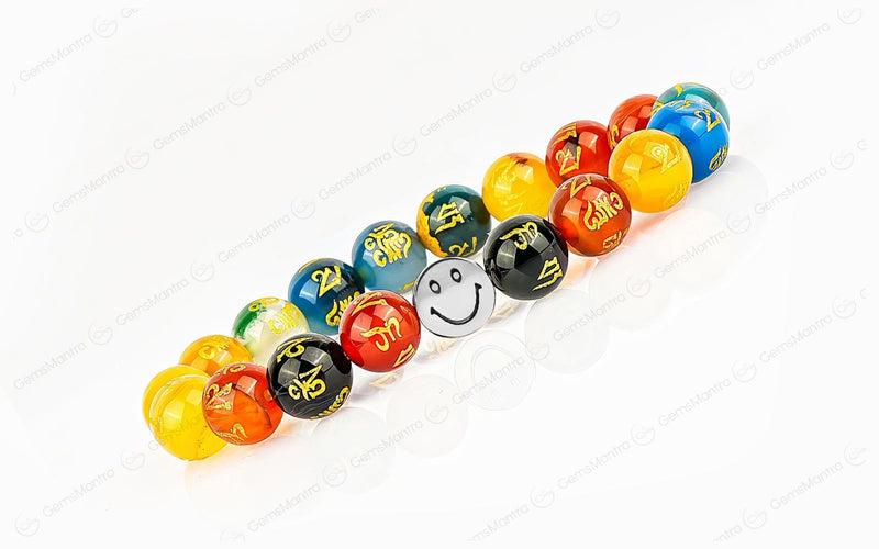 Smile Bracelet Multi Om Mani