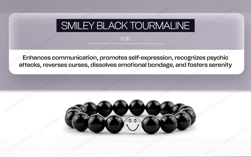 Smile Bracelet Black Tourmaline