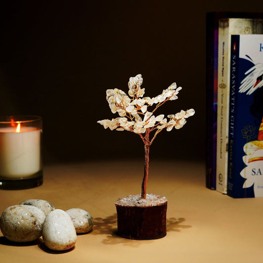 Small Crystal Quartz Tree