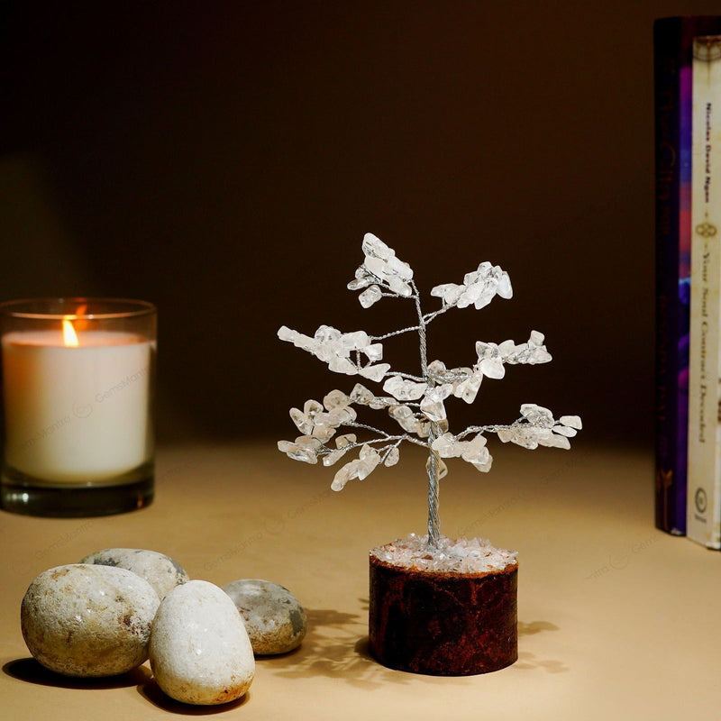 Small Crystal Quartz Tree