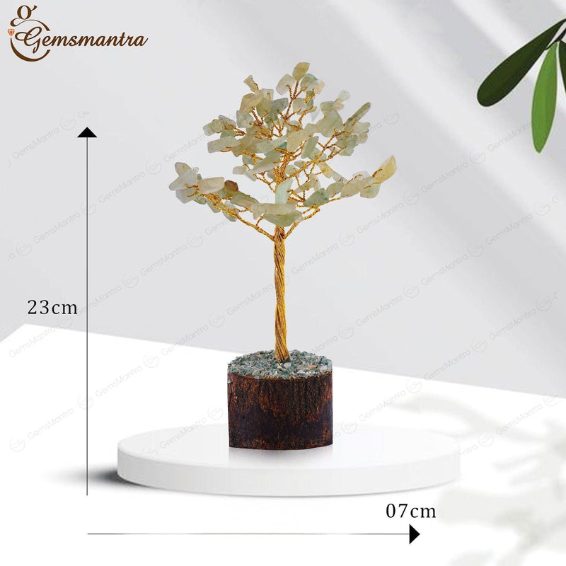 Small Green aventurine Crystal Tree