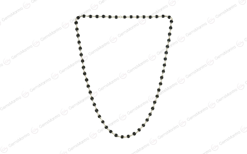 Tulsi Mala Silver Ultra Wide