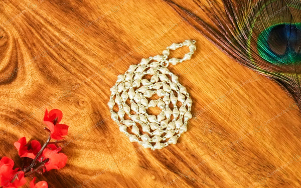 Black Tulsi Mala Silver