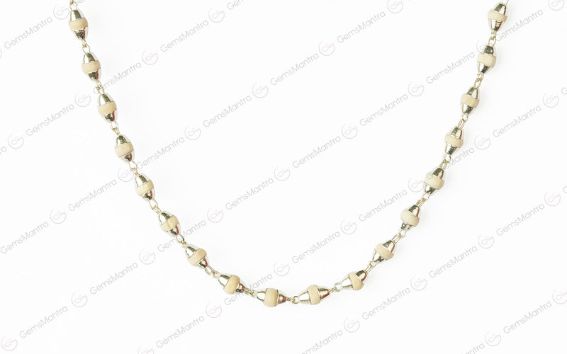 Black Tulsi Mala Silver