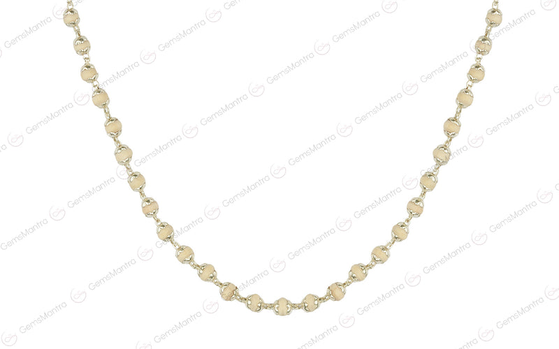 Tulsi Mala Silver Ultra Wide