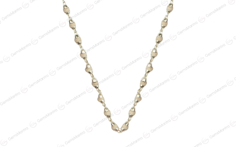 Tulsi Mala Silver