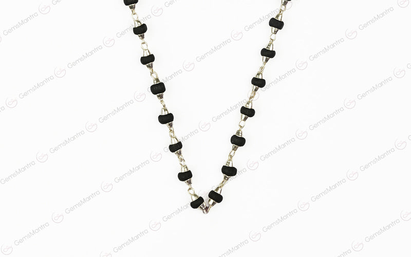 Tulsi Mala Silver