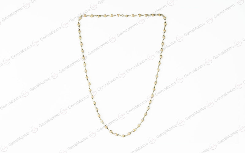 Tulsi Mala Silver