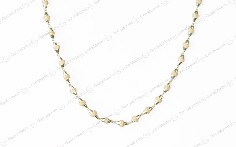 Tulsi Mala Silver