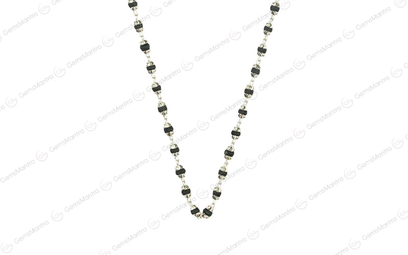 Tulsi Mala Silver