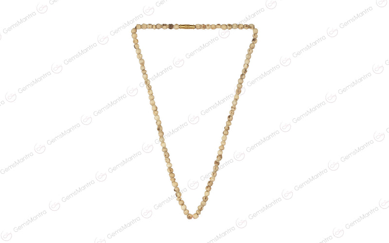 Round Bead Tulsi Kanthi Mala