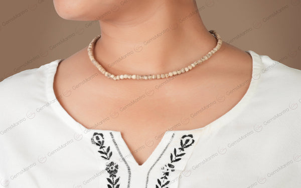 Round Bead Tulsi Kanthi Mala