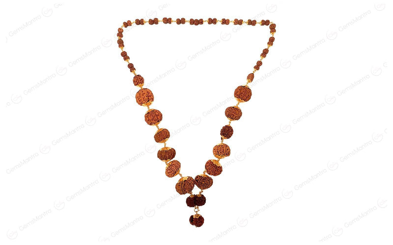 Sidha Mala With 22k Gold Chain