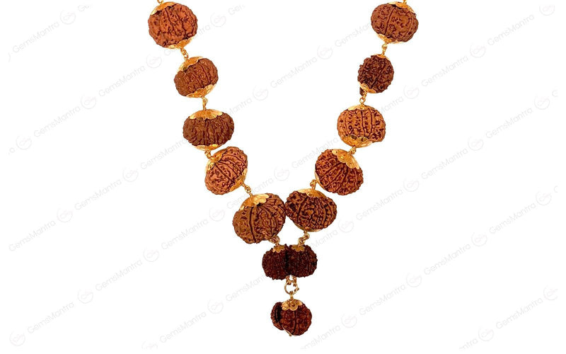 Sidha Mala With 22k Gold Chain
