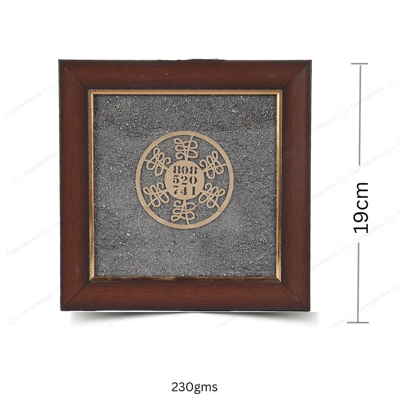 Zibu Symbol Pyrite Dust Frame